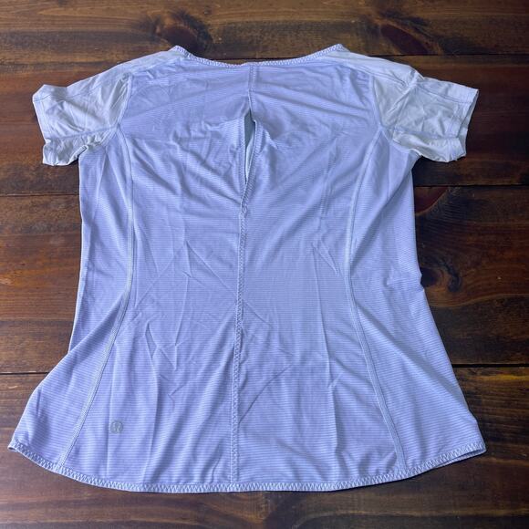 Lululemon LOT of 3 Black Red Lavender Tank Top T shirt Athletic Tops Women's 6 - Picture 8 of 13